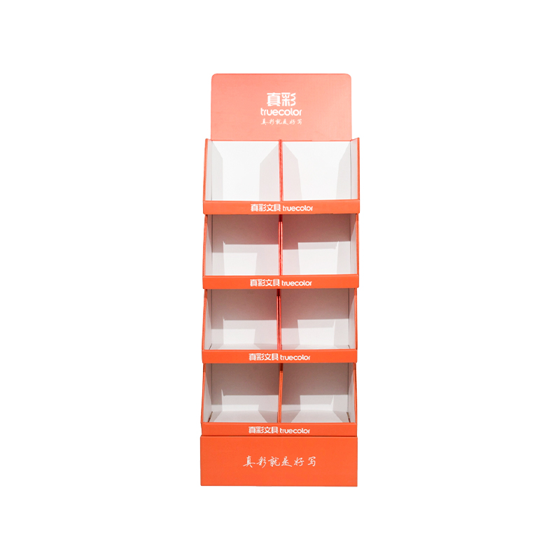 Maximum finem retail cardboard PDQ Display PLUTEUM in Stationery Brand Sales Promotio