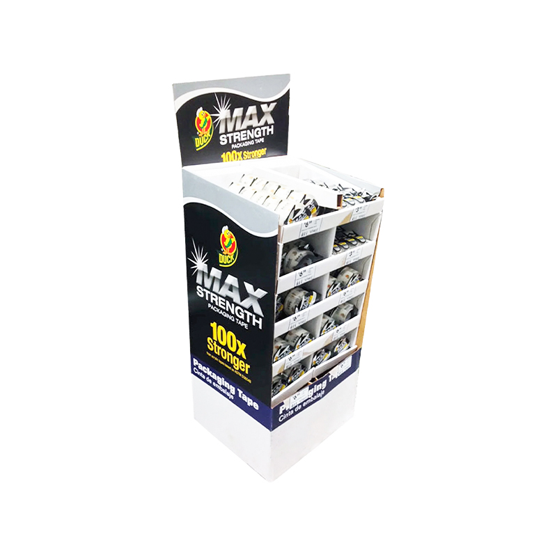 High Quality Offset Printing Cardboard Display Rack in Stationery
